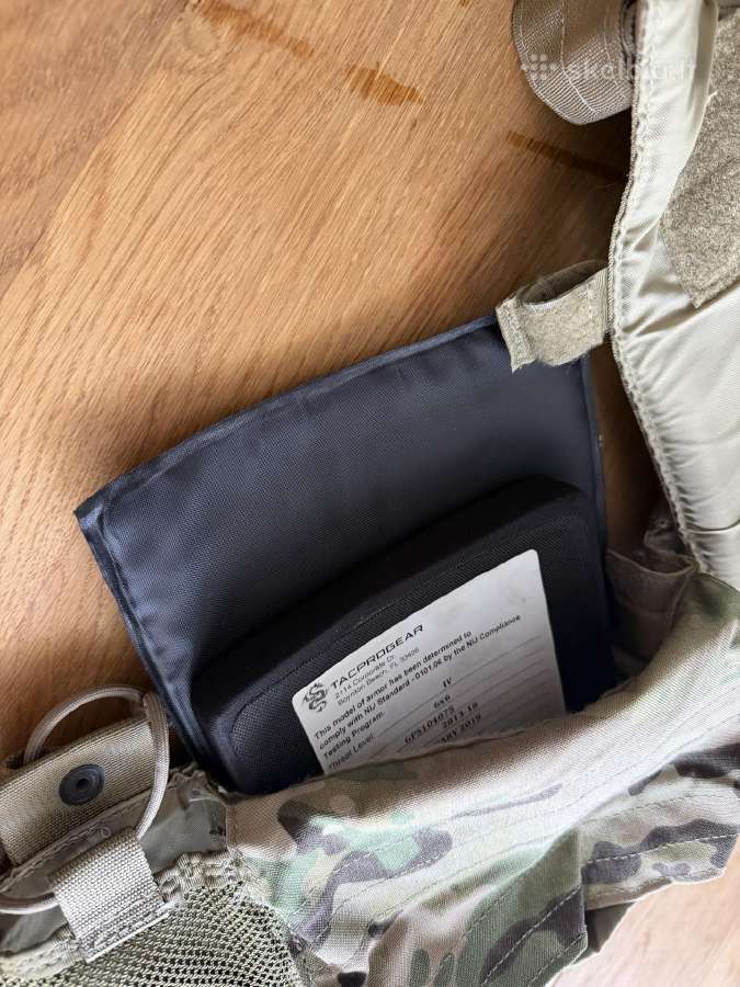 Plate Carrier Lbt su balistika. Naudota - nuotraukos Nr. 6