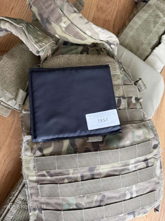 Plate Carrier Lbt su balistika. Naudota - nuotraukos Nr. 7