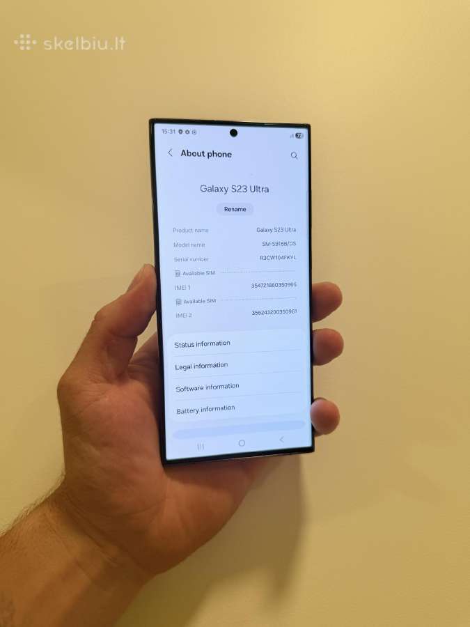 Galaxy S23 Ultra 512