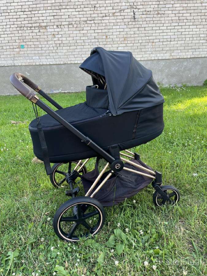 Cybex priam (rose gold važiuoklė)