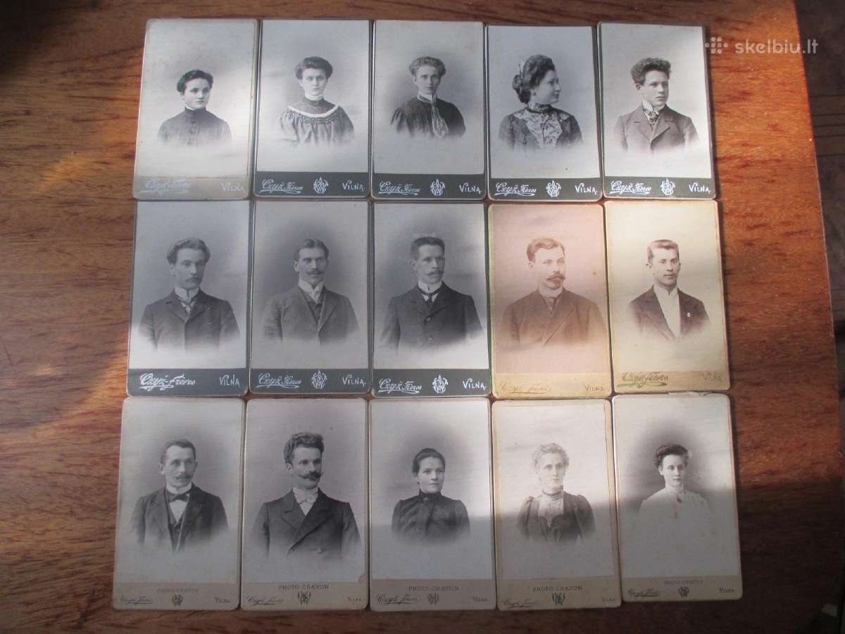 19 a. pab., 20 a. prad. Vilniaus brolių Čiuzų foto