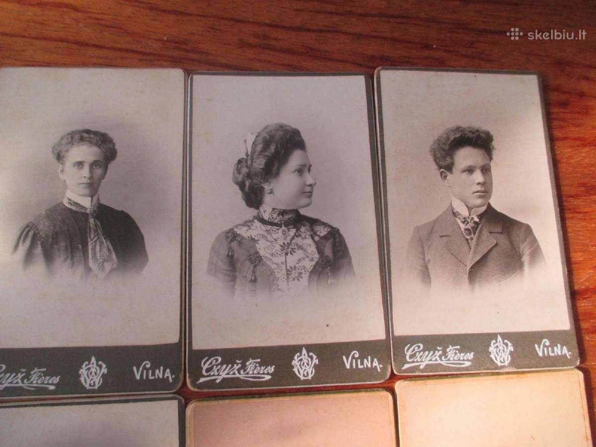 19 a. pab., 20 a. prad. Vilniaus brolių Čiuzų foto - nuotraukos Nr. 3