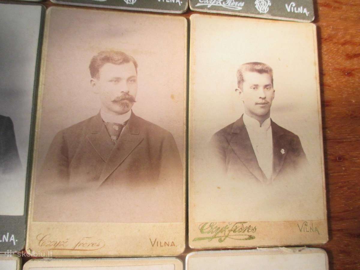 19 a. pab., 20 a. prad. Vilniaus brolių Čiuzų foto - nuotraukos Nr. 5