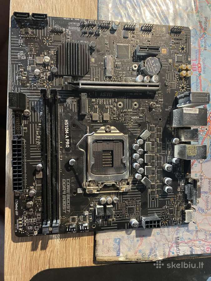 H510m-a Pro motininė plokštė