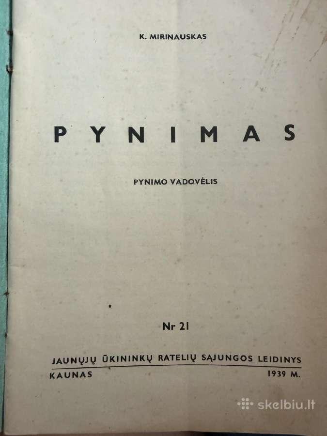 Parduodu puikią knygelę “pinimas - nuotraukos Nr. 2