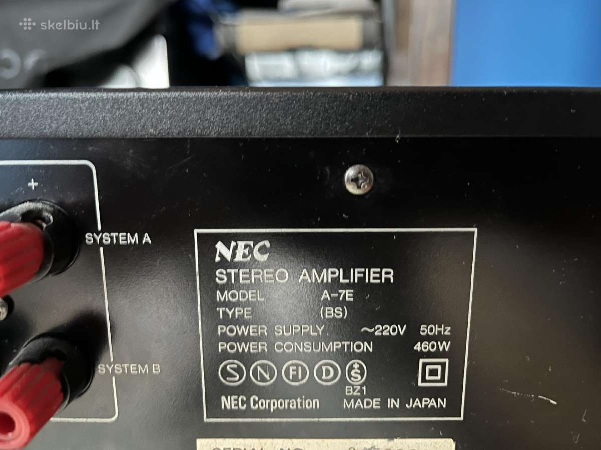 Stiprintuvas Nec Authentic A7 / A700 - nuotraukos Nr. 3