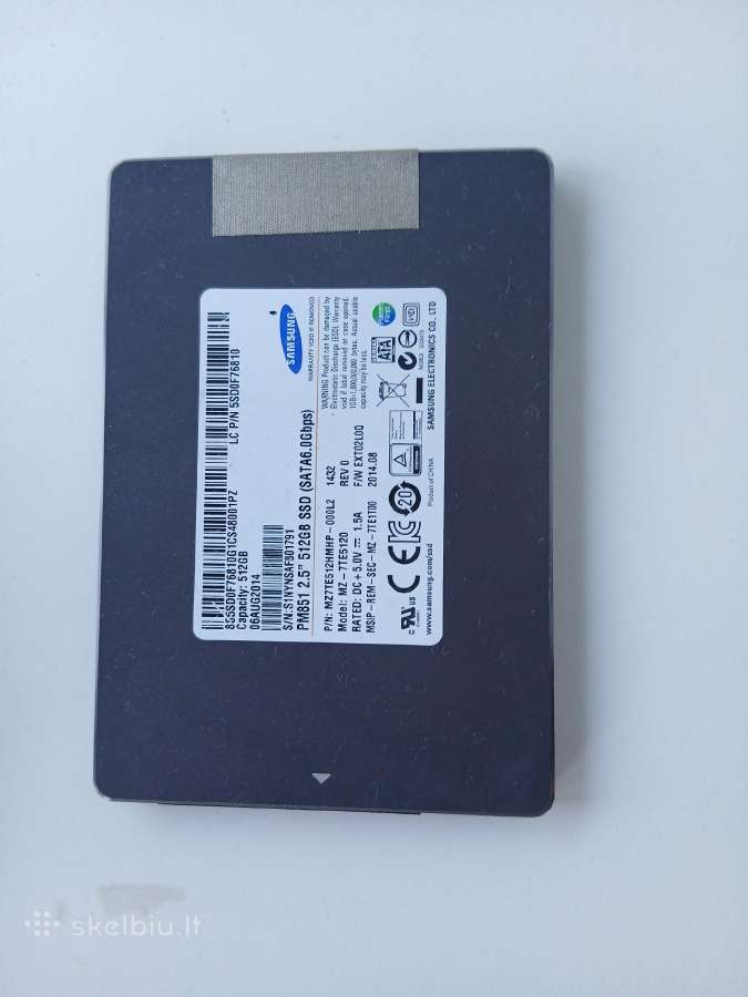 Samsung SSD 512gb