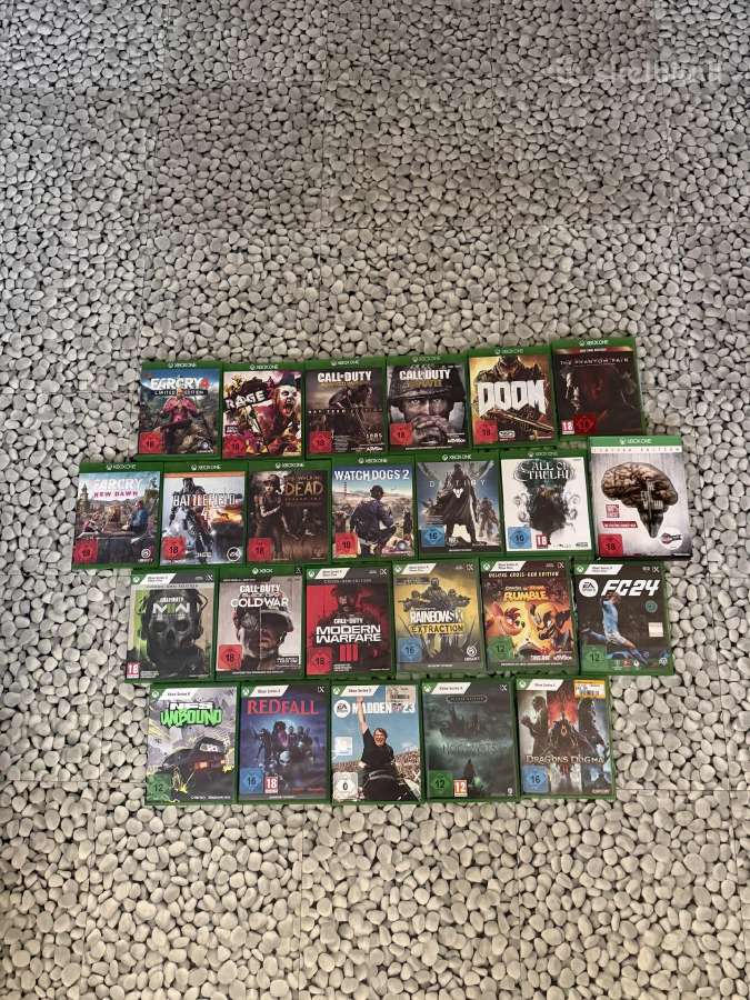 Xbox one/x zaidimai
