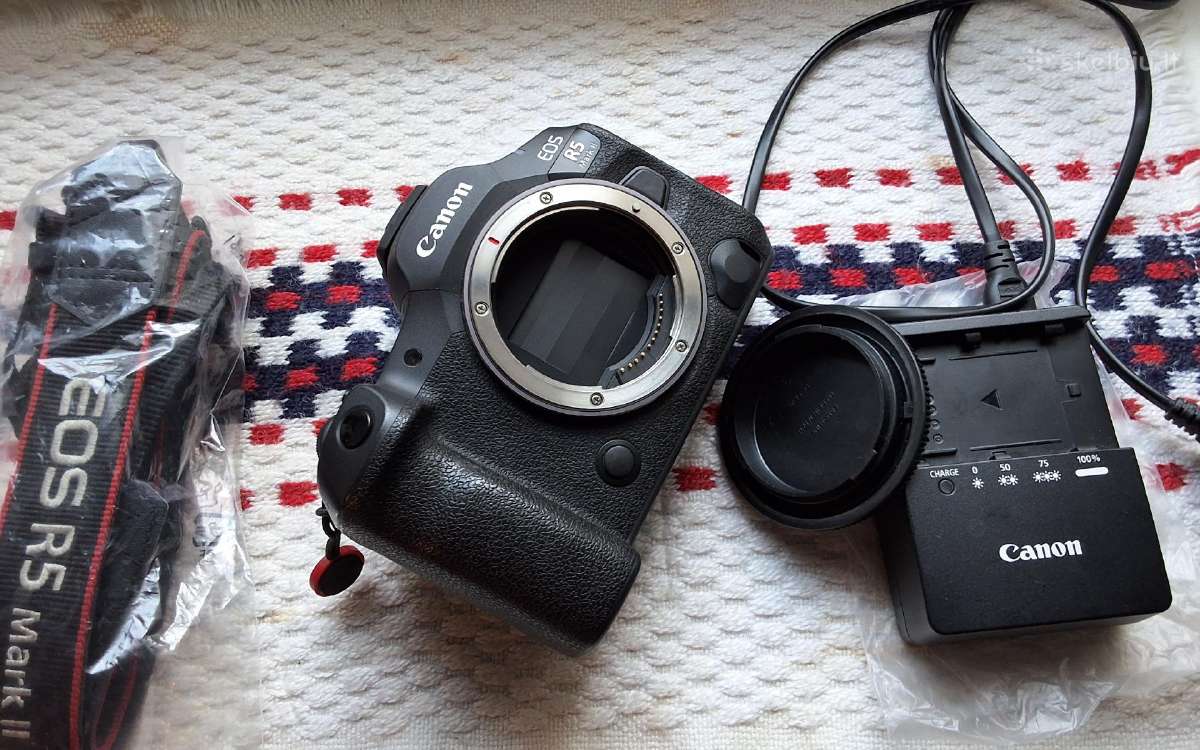 Naudotas Canon R5 mk II body