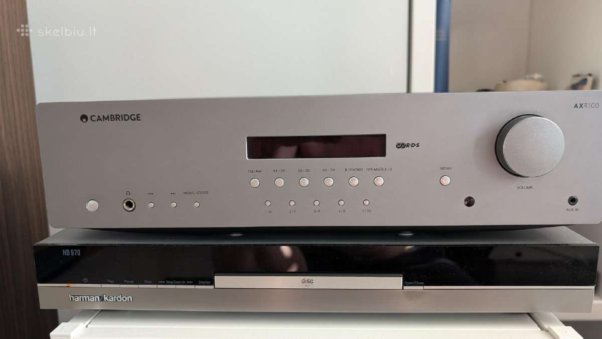 Cambridge Audio Axr100 stereo stiptintuvas su Fm