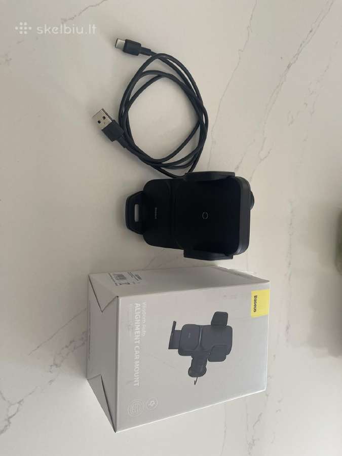 Baseus Wisdom Auto Mount Wireless Chaeger 15w