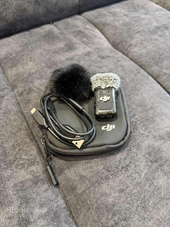Dji Mic 2 mikrofonas