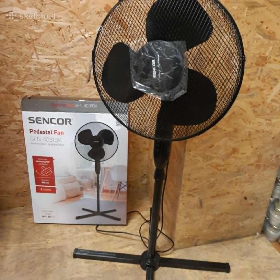 Nauji ventiliatoriai (stalinis ir pastatomas)