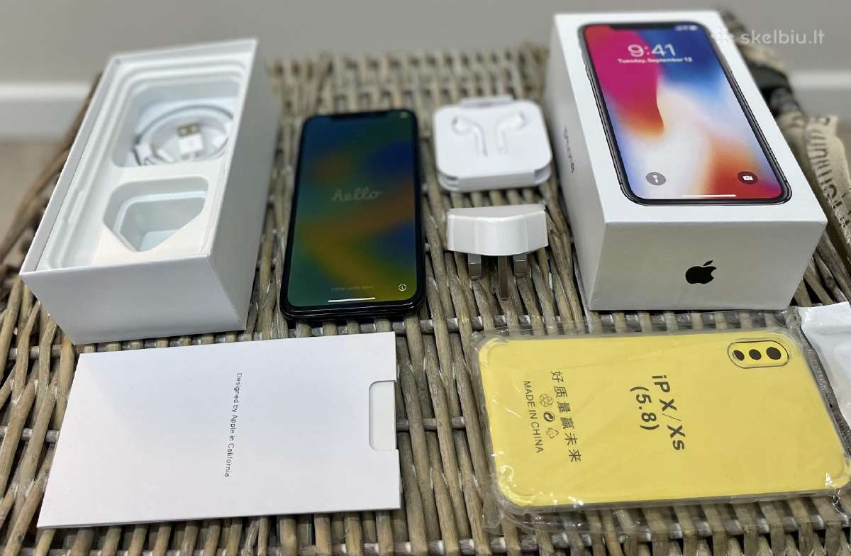 iPhone x 256gb baterija 100%