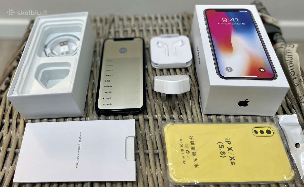 iPhone x 256gb baterija 100% - nuotraukos Nr. 3