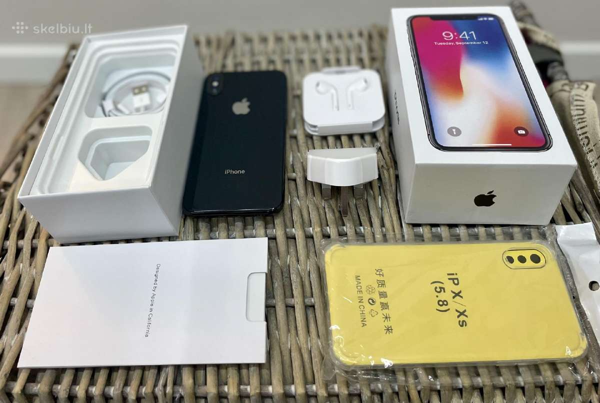 iPhone x 256gb baterija 100% - nuotraukos Nr. 4