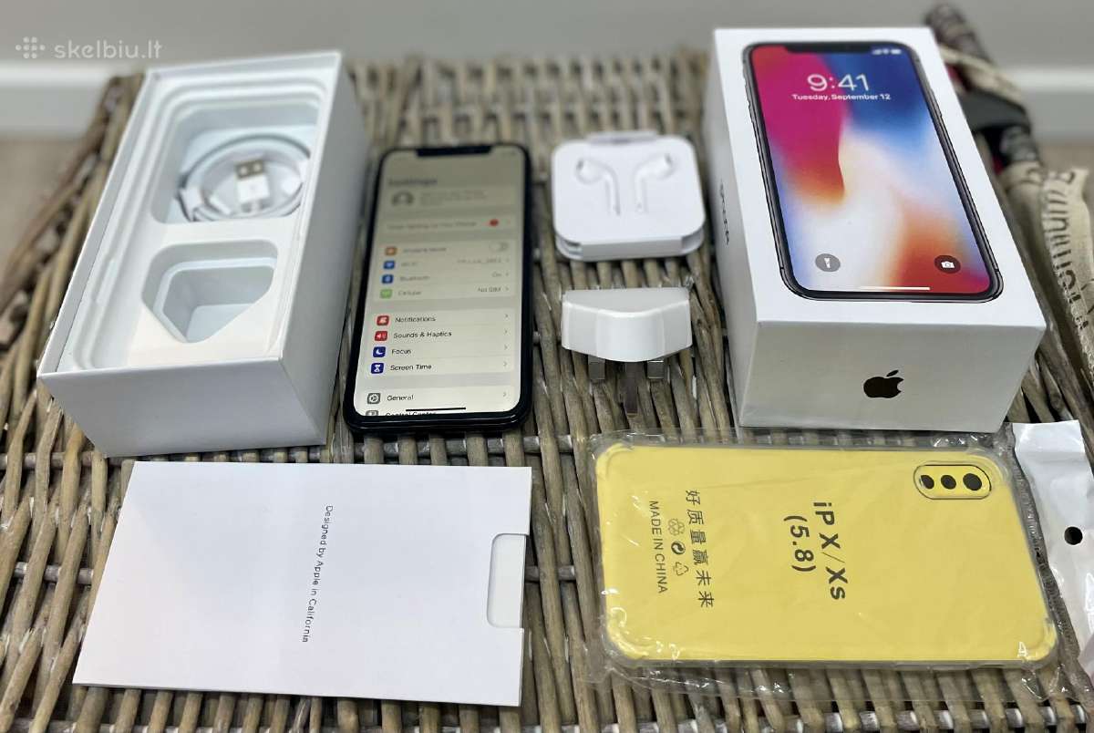 iPhone x 256gb baterija 100% - nuotraukos Nr. 5