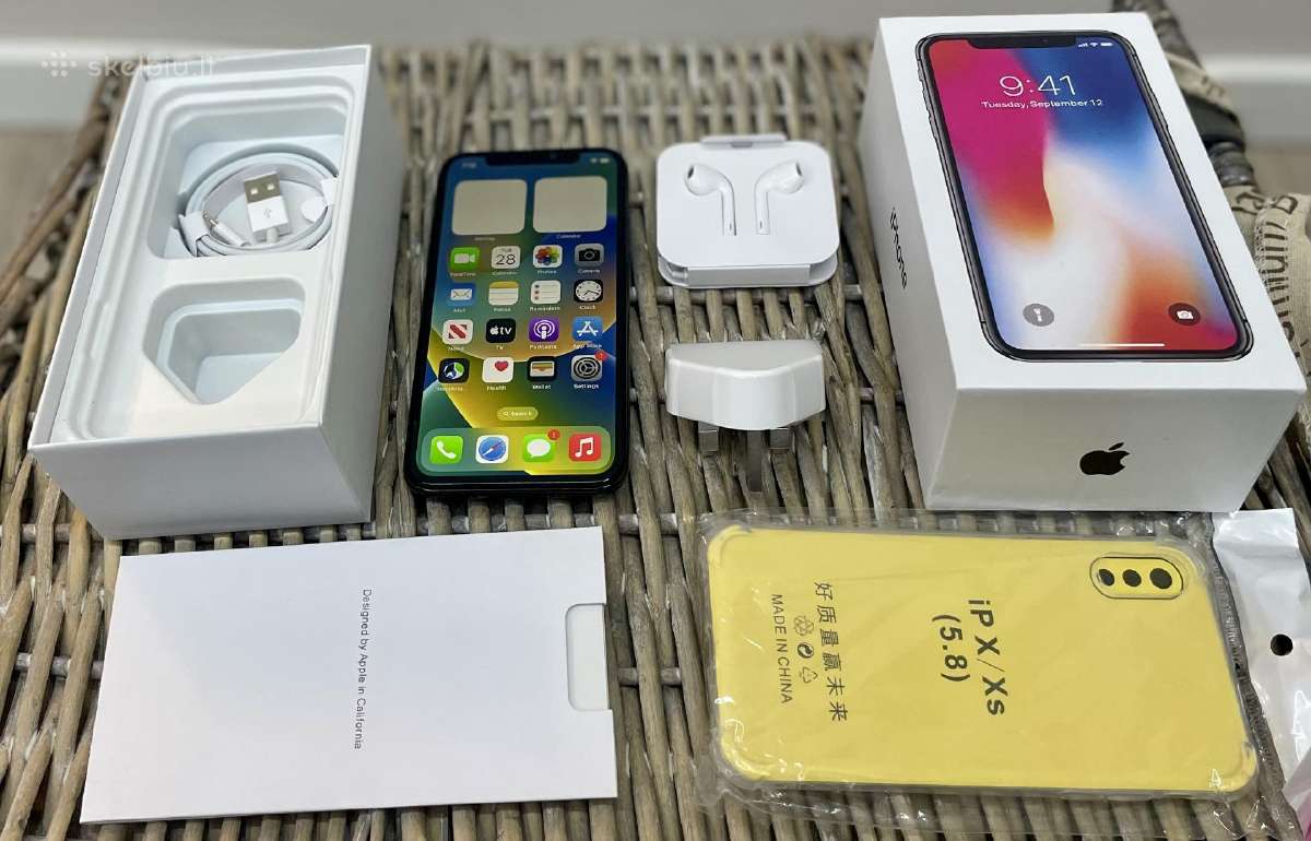 iPhone x 256gb baterija 100% - nuotraukos Nr. 10