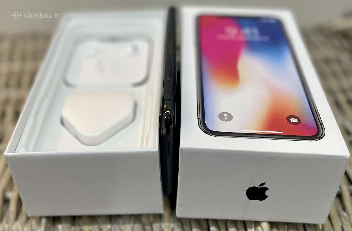 iPhone x 256gb baterija 100% - nuotraukos Nr. 12