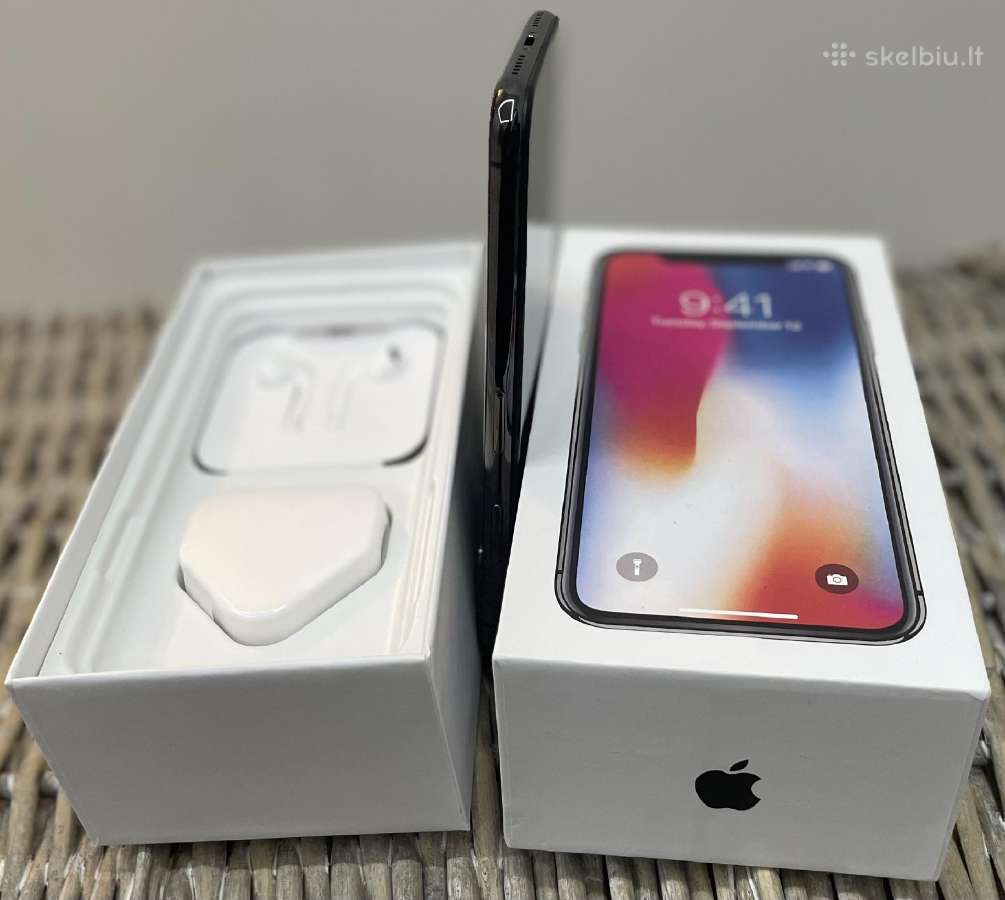 iPhone x 256gb baterija 100% - nuotraukos Nr. 15