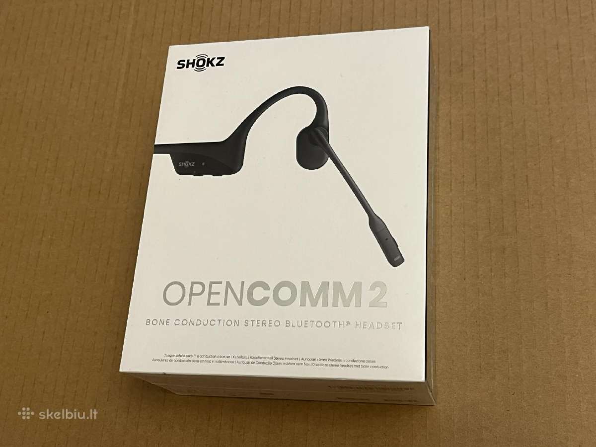 Shokz Opencomm2 neišpakuoti
