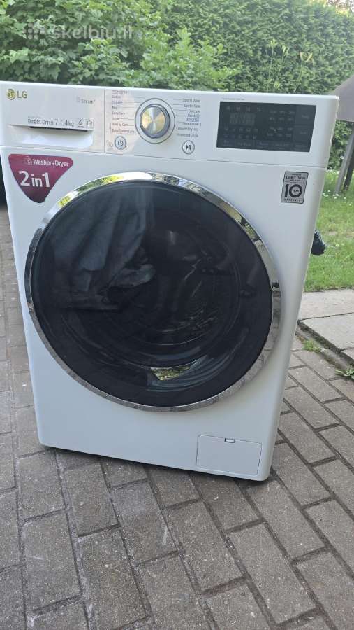 LG skalbyklė džiovyklė