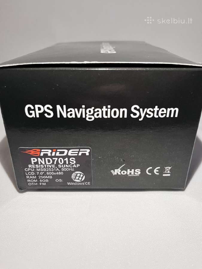 Nauja GPS Navigacija Rider Pnd701s - nuotraukos Nr. 2