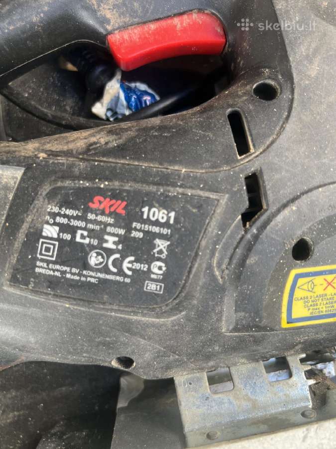 Siaurapjuklis Skil 800w - nuotraukos Nr. 2