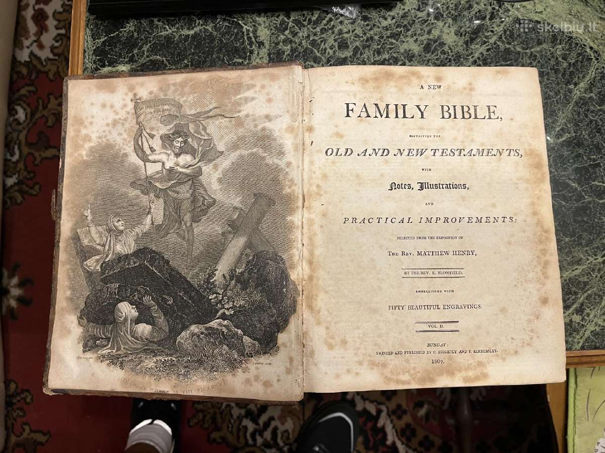 Vintazine knyga biblija