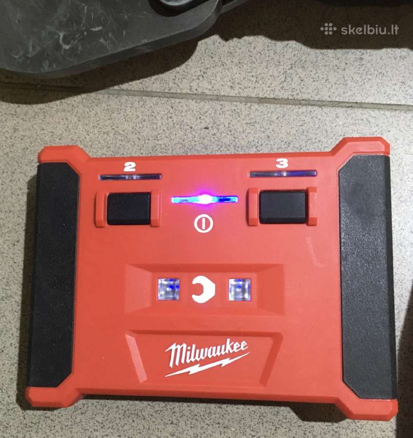 Nuotolinis hidraulinus kabeliu kirptuvas Milwaukee - nuotraukos Nr. 8
