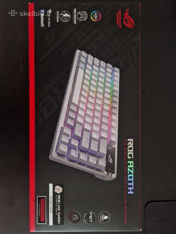 Asus Rog Azoth gaming klaviatūra - nuotraukos Nr. 4