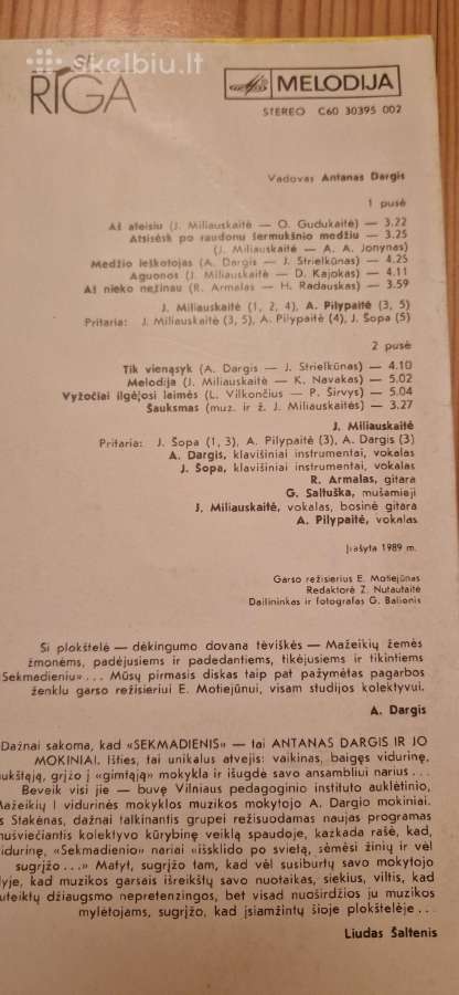 Plokštelės - nuotraukos Nr. 4
