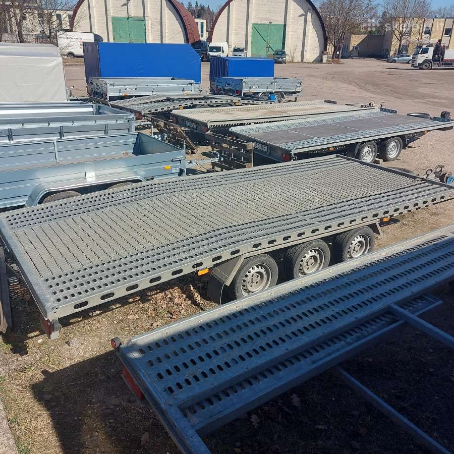 Parduodamas 3500kg trijų ašių tralas - nuotraukos Nr. 2