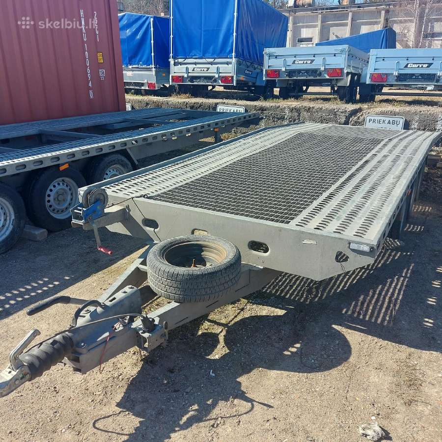 Parduodamas 3500kg trijų ašių tralas - nuotraukos Nr. 3