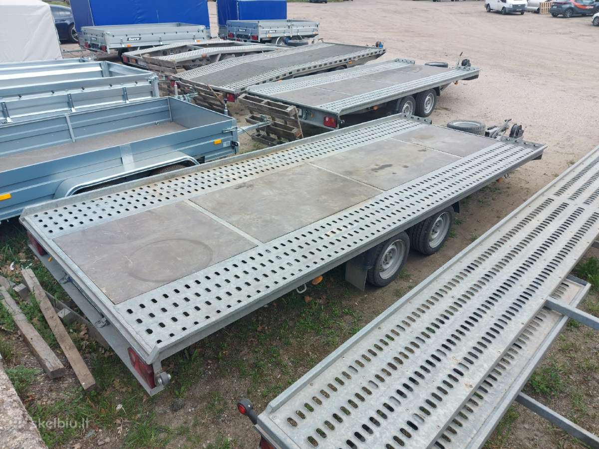 Blyss 500 x 200cm tralas-platforma 3000kg - nuotraukos Nr. 2