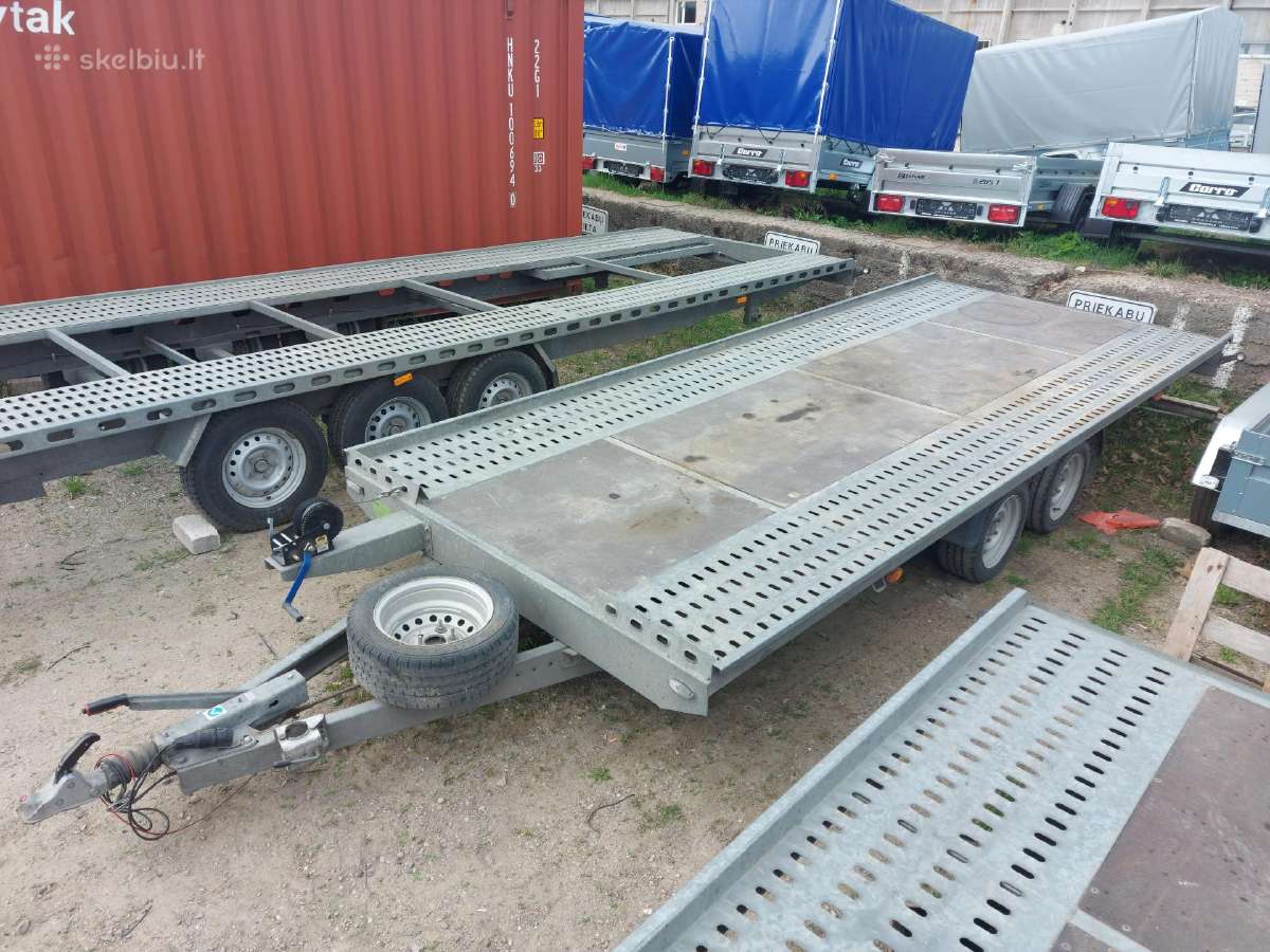 Blyss 500 x 200cm tralas-platforma 3000kg - nuotraukos Nr. 4