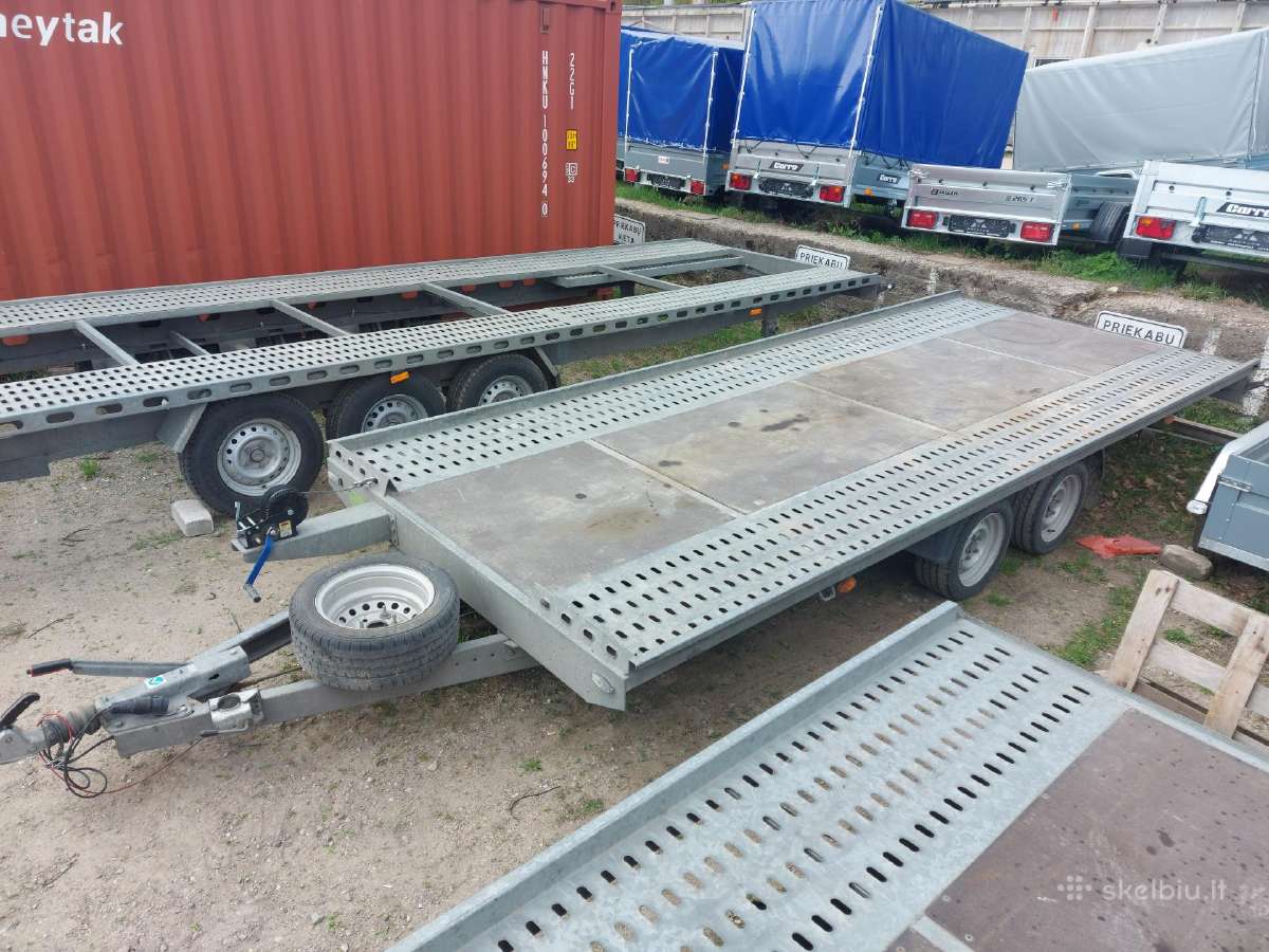 Blyss 500 x 200cm tralas-platforma 3000kg - nuotraukos Nr. 5