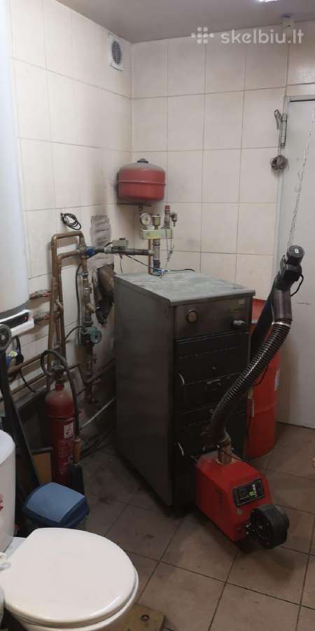 Atiduodu granulinį katilą bei boilerį