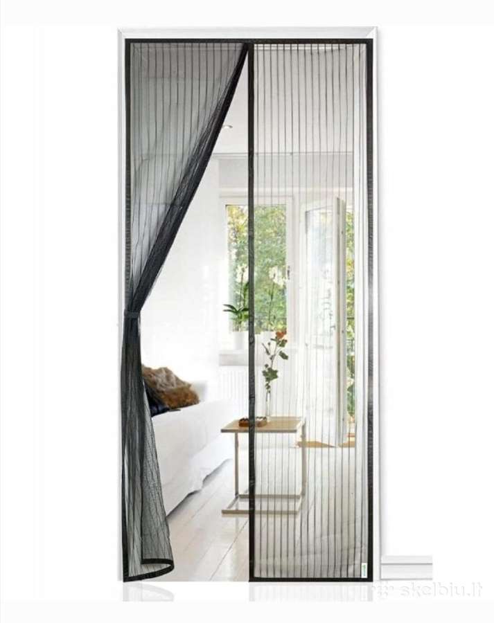 Magnetinė užuolaida durims nuo uodų 100x210cm - nuotraukos Nr. 2
