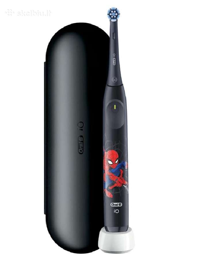 Oral-b io Kids Spiderman elektrinis dantų šepetėli - nuotraukos Nr. 2