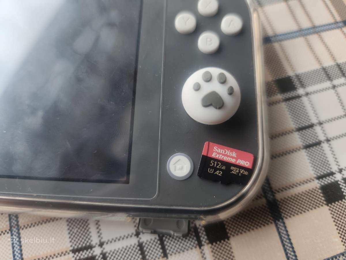 Atristas Nintendo Switch lite + 512gb kortele - nuotraukos Nr. 2