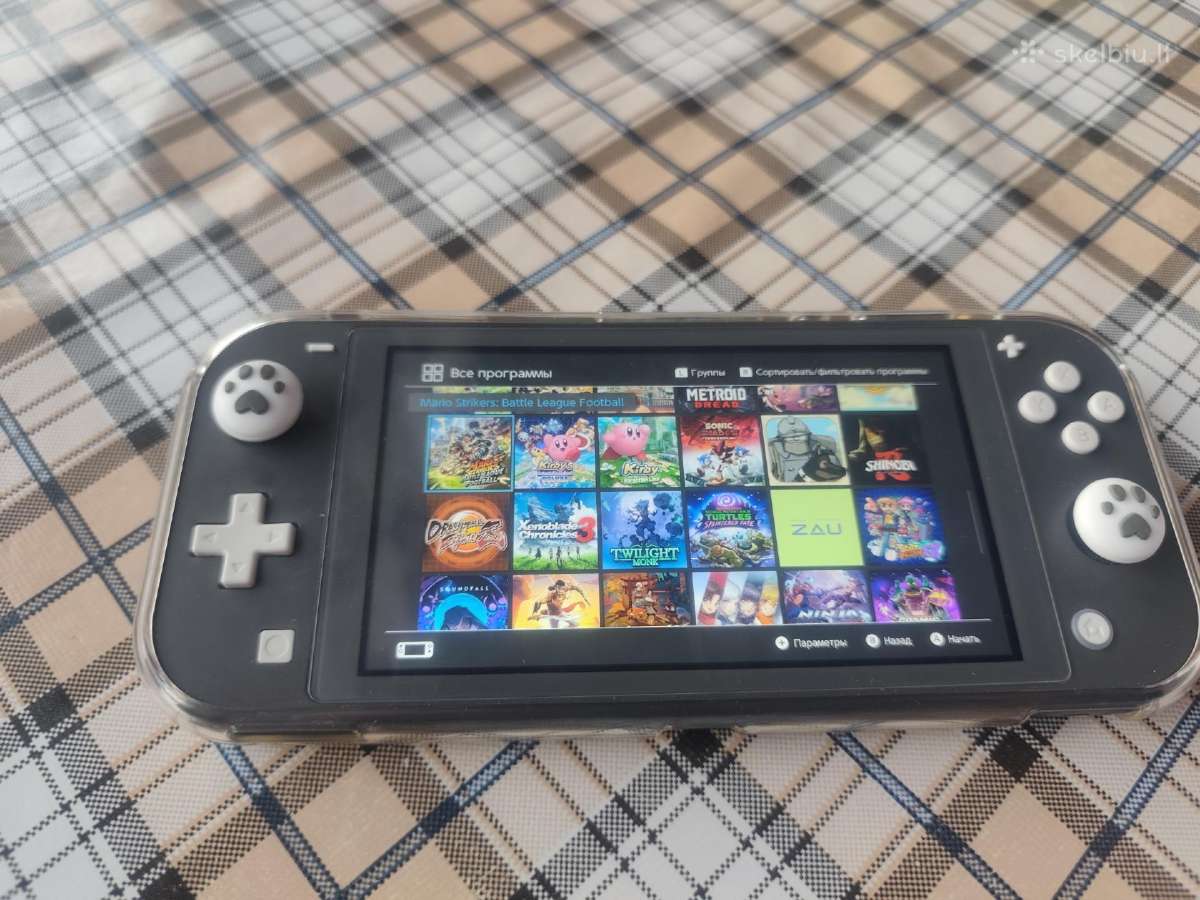 Atristas Nintendo Switch lite + 512gb kortele - nuotraukos Nr. 4