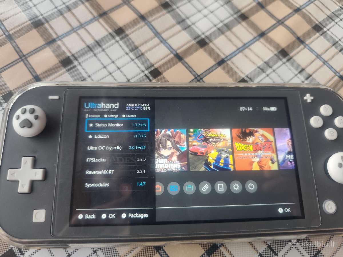 Atristas Nintendo Switch lite + 512gb kortele - nuotraukos Nr. 7