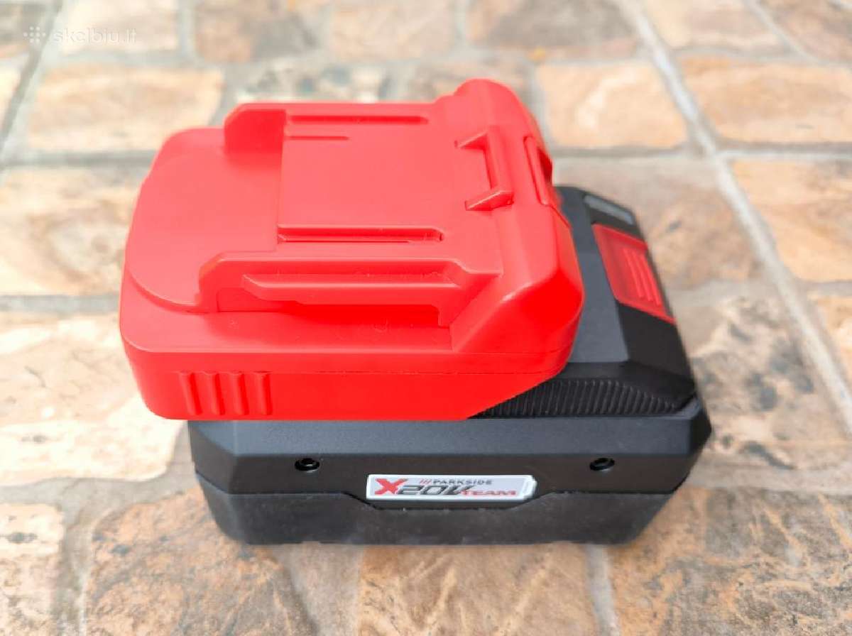Adapteris Parkside 20v į Makita įrankius