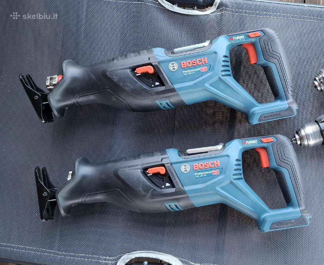 Bosch Gsa 18v-28 tiesiniai pjūklai nauji