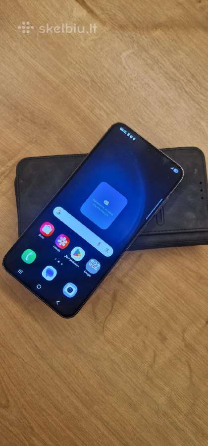 Samsung S23 plus 256gb tik 235 Eur juodas