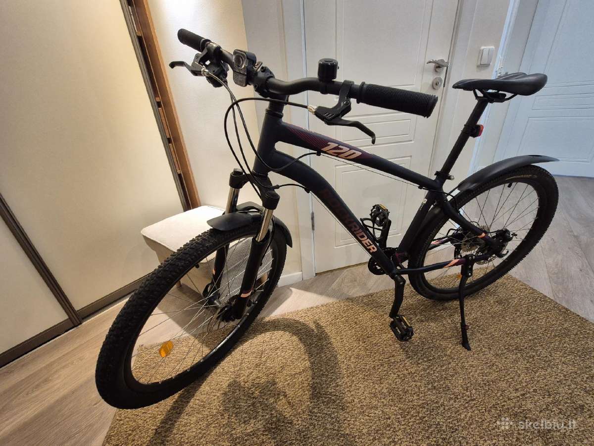 Moteriškas Rockrider dviratis „St 120“, 27,5 col.
