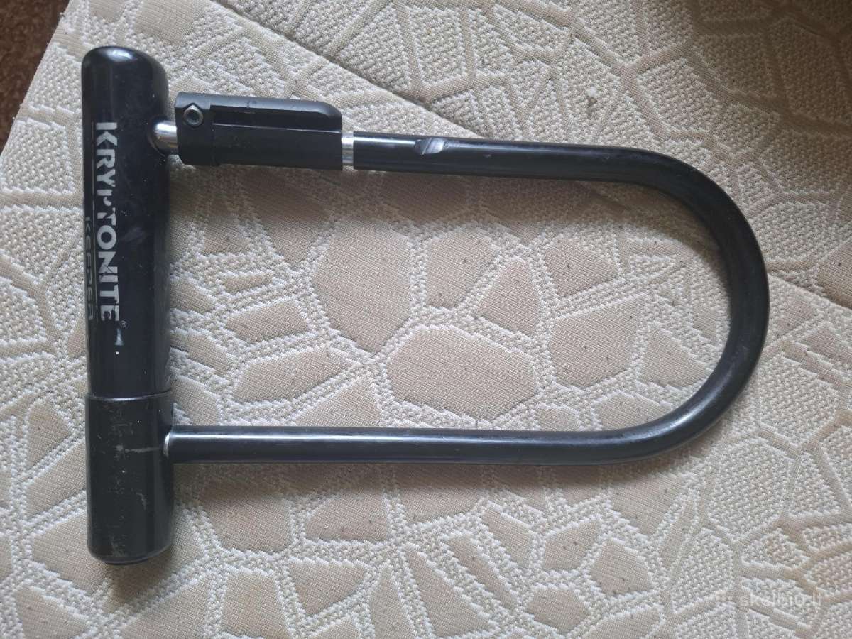 Kryptonite Keeper dviračio U spyna be rakto - nuotraukos Nr. 2