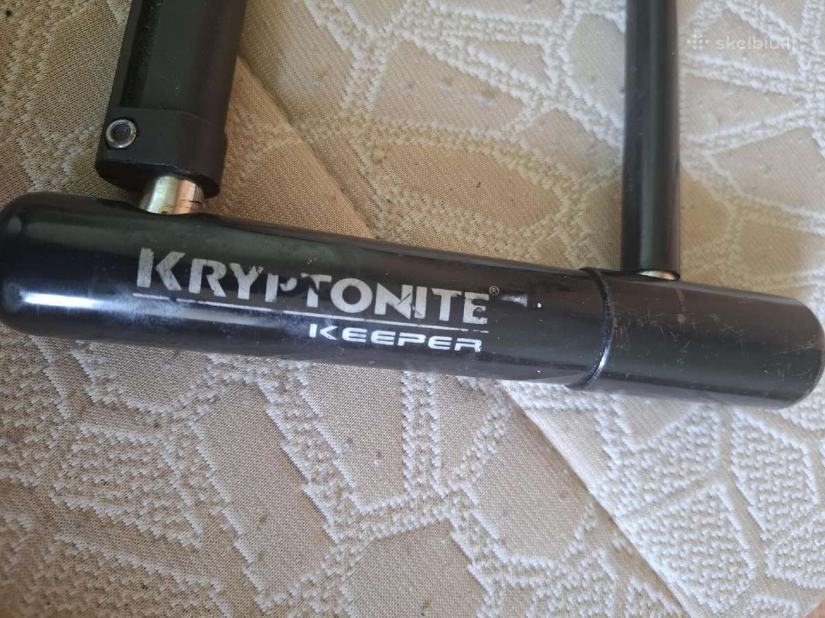 Kryptonite Keeper dviračio U spyna be rakto - nuotraukos Nr. 3