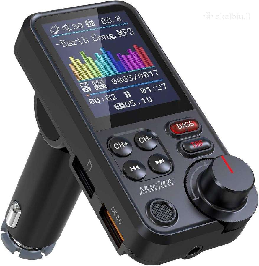 Bluetooth Fm siųstuvas automobiliui Bt93 - nuotraukos Nr. 2